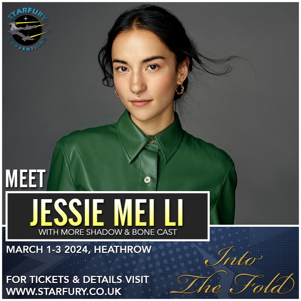 We are absolutely thrilled to announce that Jessie Mei Li will be joining us at Into The Fold, our Shadow &amp; Bone event taking place from 1 to 3 March at the Renaissance Hotel Heathrow. 
starfury.co.uk