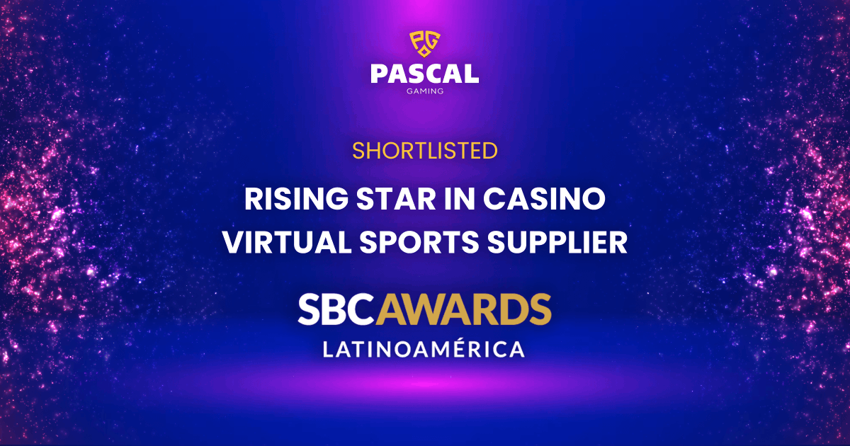 💙 Another Day, Another Nomination!

🏆 We're extremely proud to announce that Pascal Gaming has been shortlisted in 2 categories at SBC Awards Latinoamérica 2023 - Rising Star in Casino & Virtual Sports Supplier. 

#SBCAwardsLatinoamerica
