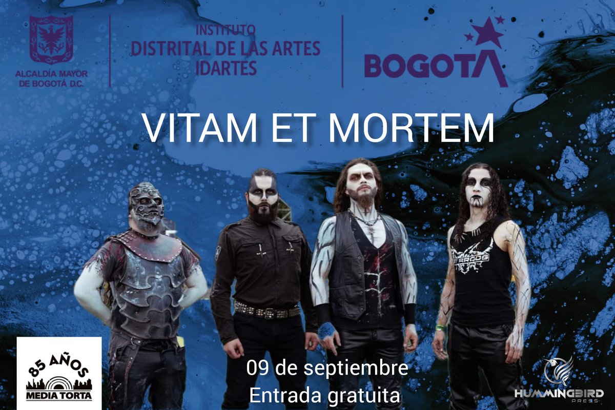 Amig@s de la capital nos veremos este próximo sábado 9 de septiembre, en el cumpleaños de uno de los escenarios al aire libre más importantes del país, La Media Torta.  Estaremos alternando con nuestros coterraneos de Masacre, Cuentos de los hermanos grind, Ingrand, Sobibor.