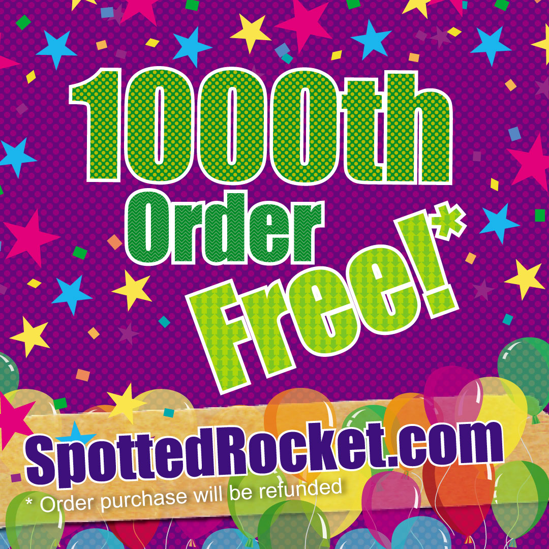 SpottedRocket's tweet photo. I revamped https://t.co/rmeD5y5OyB in Jan 2021. Since then we've had 980 orders through the website! That's 1,224 pieces! Whoever is the 1000th order will get that order refunded! https://t.co/KuunFlH1pF &amp; order away. We'll let you know if you are the 1000th order. https://t.co/bJ8n4YgqlX