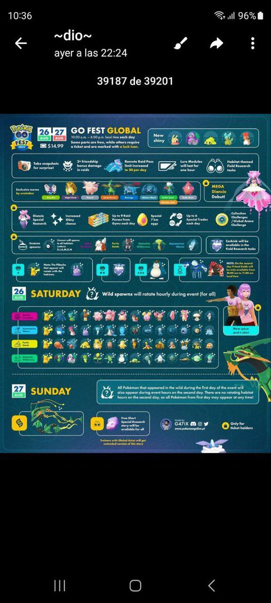 ZgZThunderLions's tweet image. ¿Será que huele a #comunitydaypokemongo el ambiente? QUE GANAS DE EMPEZAR 🔥🔥

#poemongo #pokemon #evento #shinypokemon #comunitiday