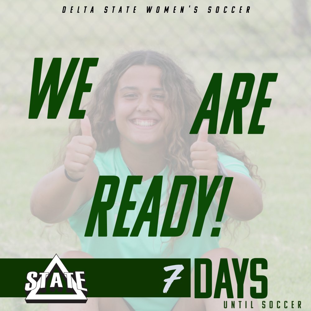 One Week till our first regular season game!
#GoStatesmen ⚽️