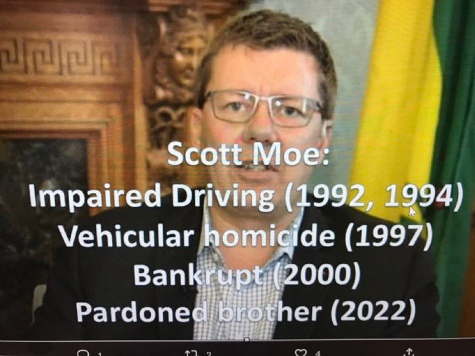 VictoryRenfrew's tweet photo. @JasonPYYC @chianetta83 @PierrePoilievre Saskatchewan has the highest number of drunk drivers and domestic abuse murders. 
#FireScottMoe
#DisgustedWithConsevatives 

https://t.co/swkNi6gfgT https://t.co/mI5usr8Xlo