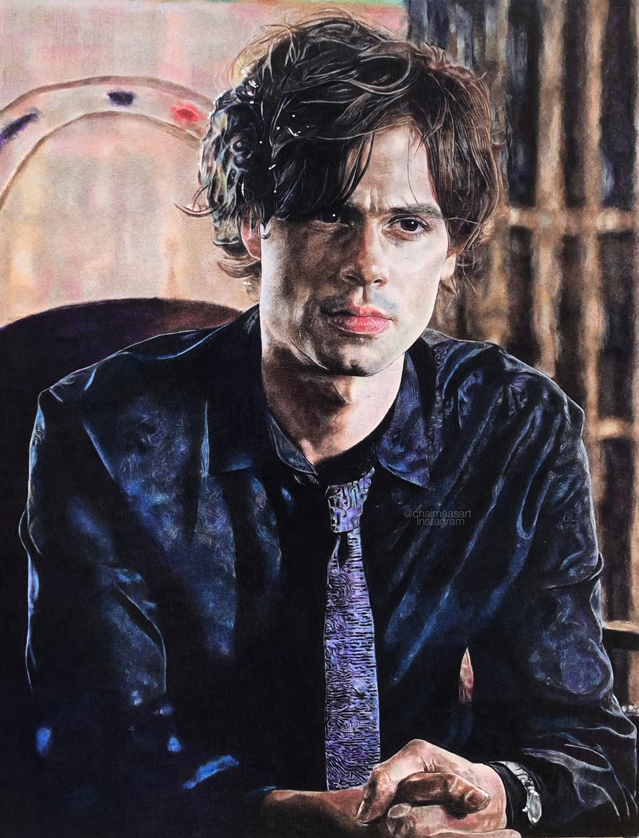my drawing of matthew gray gubler as dr. spencer reid from ”criminal minds” hope you’ll like it as much as i do! ✰ @GUBLERNATION @criminalminds