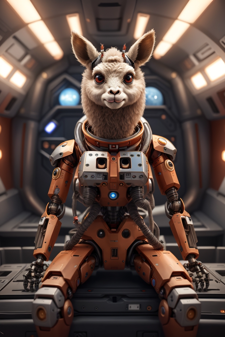 softnode_one's tweet photo. @LudovicCreator @umesh_ai @GenIArt_Fr @techhalla @ProperPrompter @LearnAI_MJ @KamaniMadeThis @TheFirstRaph @Undercover2009 @Aiming_AI llama https://t.co/Lbcx2kLuvr