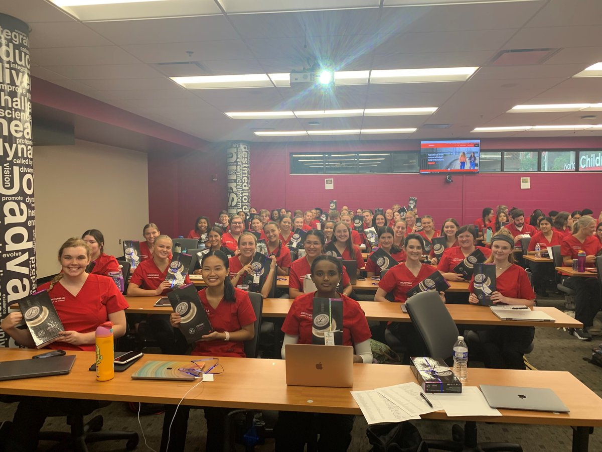 UofL Nursing (@uofl_nursing) on Twitter photo The University of Louisville School of Nursing is proud to partner with <a href="/BrightSpringHS/">BrightSpring Health Services</a> who generously gifted 100 stethoscopes to our new upper-division BSN students. Our BSN students are ready to tackle the semester! Thank you <a href="/BrightSpringHS/">BrightSpring Health Services</a> for your support. The University of Louisville School of Nursing is proud to partner with <a href="/BrightSpringHS/">BrightSpring Health Services</a> who generously gifted 100 stethoscopes to our new upper-division BSN students. Our BSN students are ready to tackle the semester! Thank you <a href="/BrightSpringHS/">BrightSpring Health Services</a> for your support.