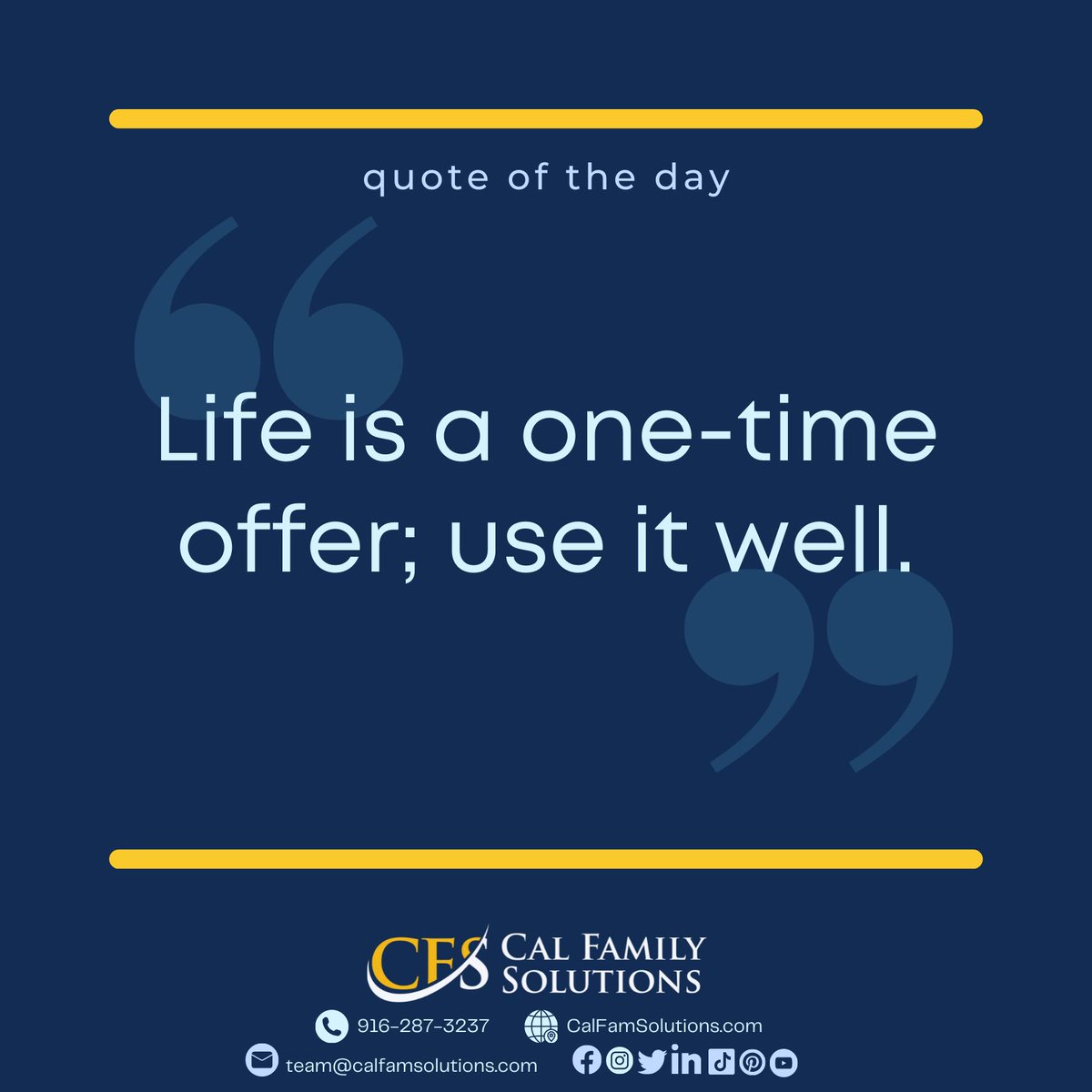 'Life is a one-time offer; use it well.' ⏳🧘‍♀️🙏🤗
#EmbraceLife #LiveWithPurpose #LiveYourBestLife #ChooseHappiness #LiveInthePresent #DreamBig #AchieveGreatness #SingleMomStrong #SingleDadLife #SingleParenting #BlendedFamilyLife  #DivorceRecovery #DivorceSurvivor