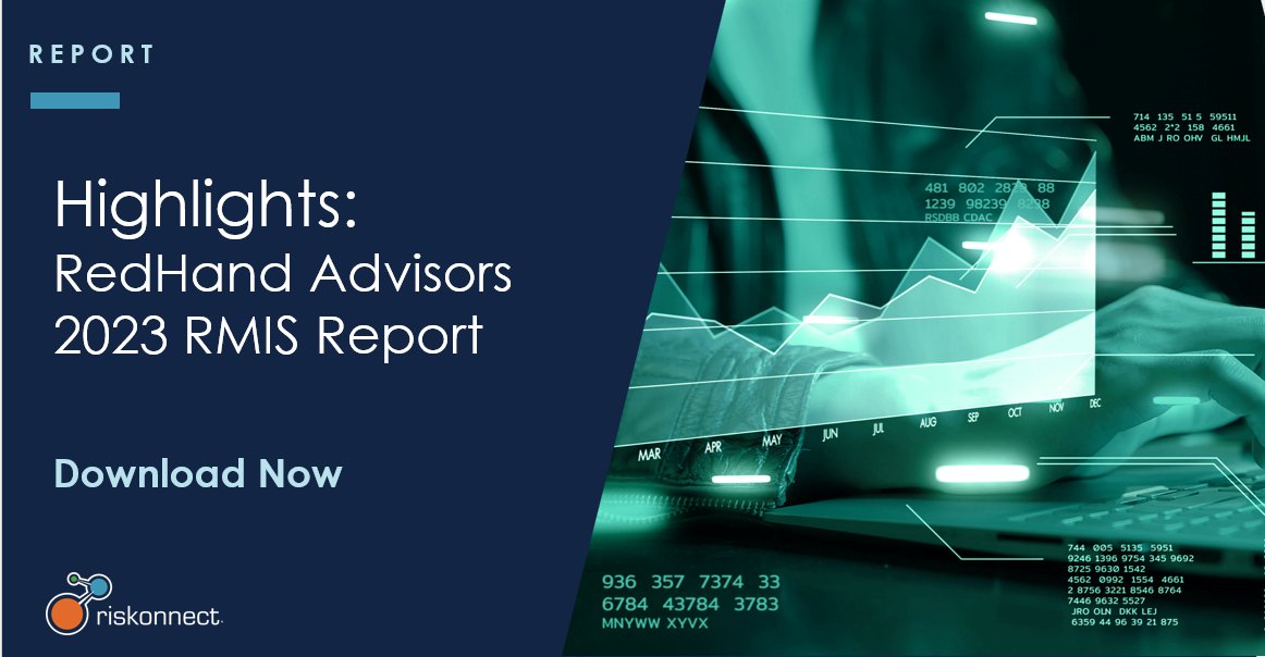 Riskonnect's tweet image. Designed as a companion to the full 2023 RMIS Report, this piece highlights some key data points about respondents&apos; use of RMIS.

📥 Get the full scoop here: bit.ly/3EfhRfL

#RMIS #RiskManagement #RiskSoftware