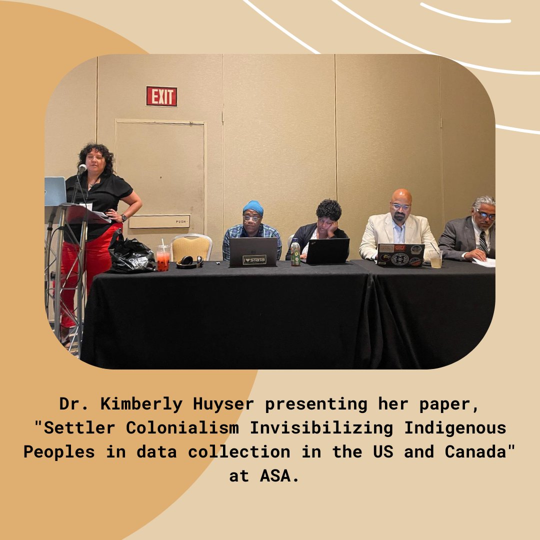 CIEDAR_7's tweet photo. Relive our favorite moments from the ASA 2023 gathering in Philadelphia with our CIEDAR Lead, Dr. Kimberly Huyser @NavajoProf and Research Manager, Mary Jessome!
#CIEDAR #Indigenous #Native #Indigenouspeople #Nativecommunity #research #sociology https://t.co/zVGIulSjaI
