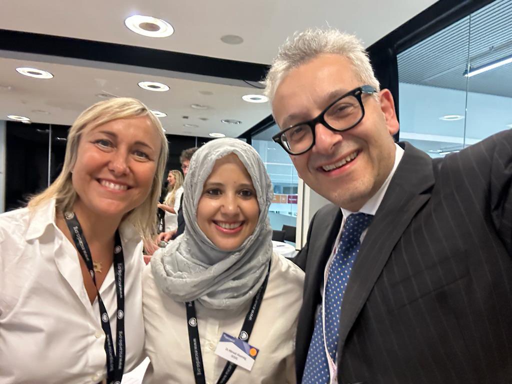 Always a delight meeting & working w my partners in crime..@alaide_chief @mmamas1973 

#EAPCI LeadershipWorkshop w President-Elect  #ESCCongress

@AnastasiaSMihai @JGrapsa @KemalogluOz  and yet how did i not get a selfie w the rest of the gang 🙈