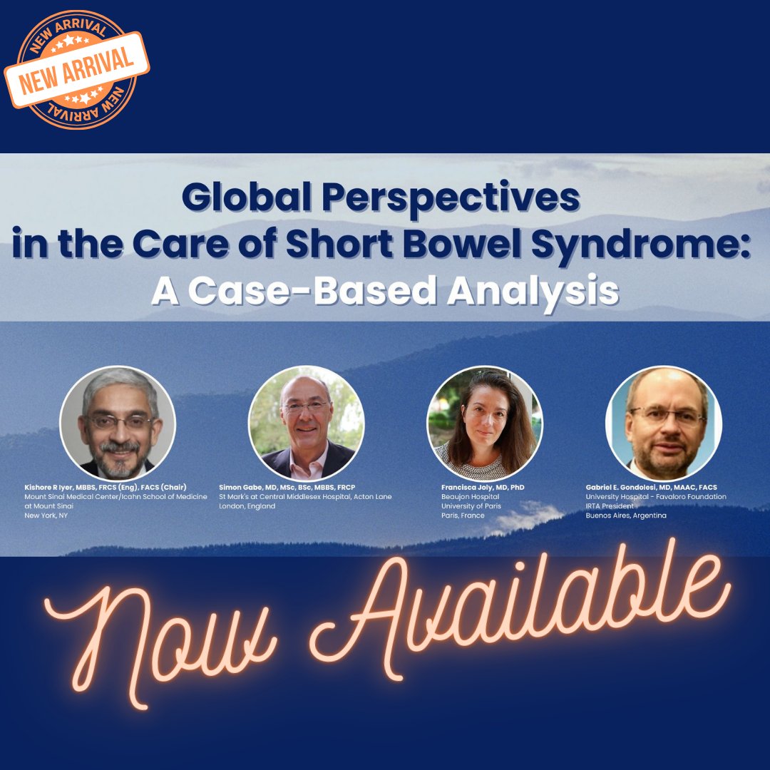 Earn credit while exploring the key factors that drive the development of #shortbowelsyndrome,  global variations & barriers to care of #patients with #SBS.

excaliburmeded.com/CIRTASBS

Educational grant from Takeda Pharmaceuticals U.S.A., Inc.

#gastroenterology