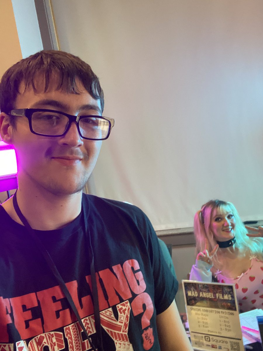 At the <a href="/Mad_Angel_Films/">Mad Angel Films</a> booth come check them out at sci-fi horror fest in Vernon down Friday and Saturday.