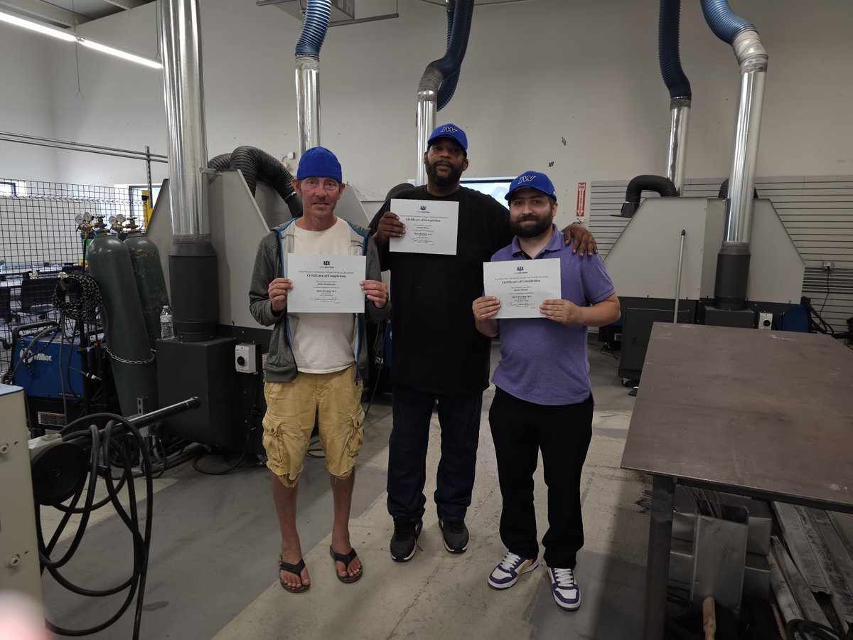 IWCC celebrated the conclusion of it's Open Welding MIG class. The participants worked on the new sign for our Business &amp; Community Training Center, where the classes are held. Check out how you can get involved below!