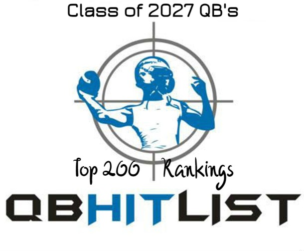 Class of 2027 QB's...you got next‼️ We’re putting together our 1st official Top 200 national rankings for the Class of 2027 QB's. Tag a '27 QB who deserves to be ranked and/or create a free profile at qbhitlist.com to be considered. #QBHLTop200