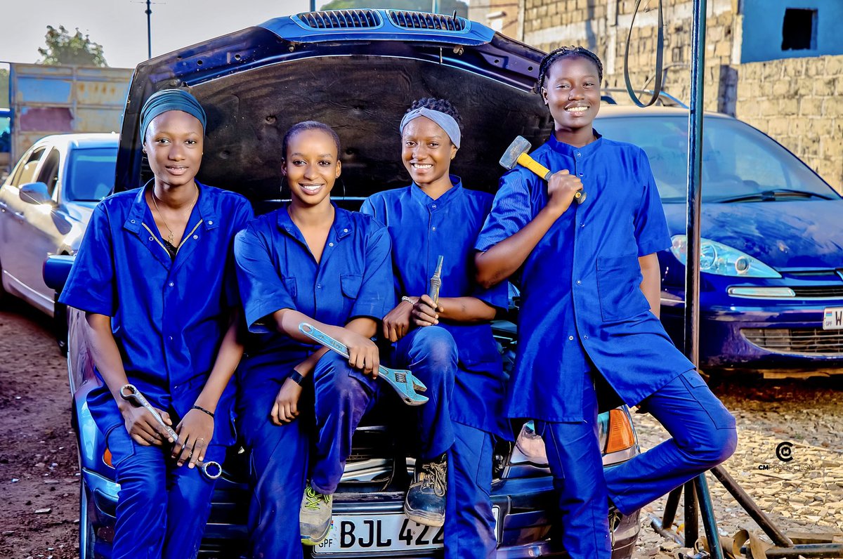 clocktvetgm's tweet photo. Women have played a pivotal role in shaping today’s Skill sector. Yet Social Stigma in working as a female mechanic, electrician is associated as an inferior job within our society.

@Moherst_GMB 
@MoTIEBanjul 
@ITC_Gambia 
@IdaFaal2 https://t.co/1nGS7QR6P7