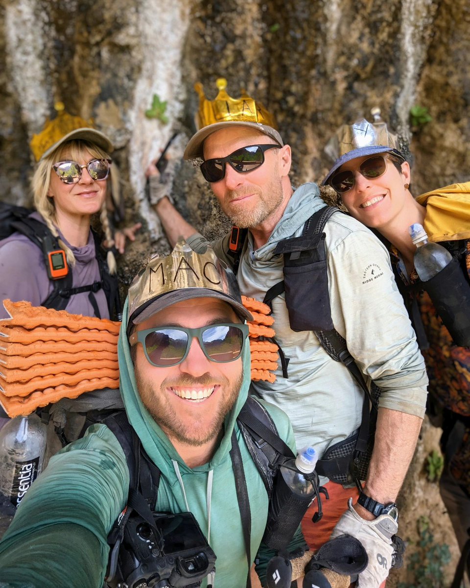 HalfwayAnywhere's tweet photo. https://t.co/iHfJx0UGRt | Hayduke Day 53: Hayduke ✅

Today brings to an end a wild and surprising journey.

The Duck was both everything like what I expected and nothing like what I expected.

Lots of solitude in the desert, heavy water carries, heaps of bushwhacking, concerning https://t.co/xSIQq8W27a
