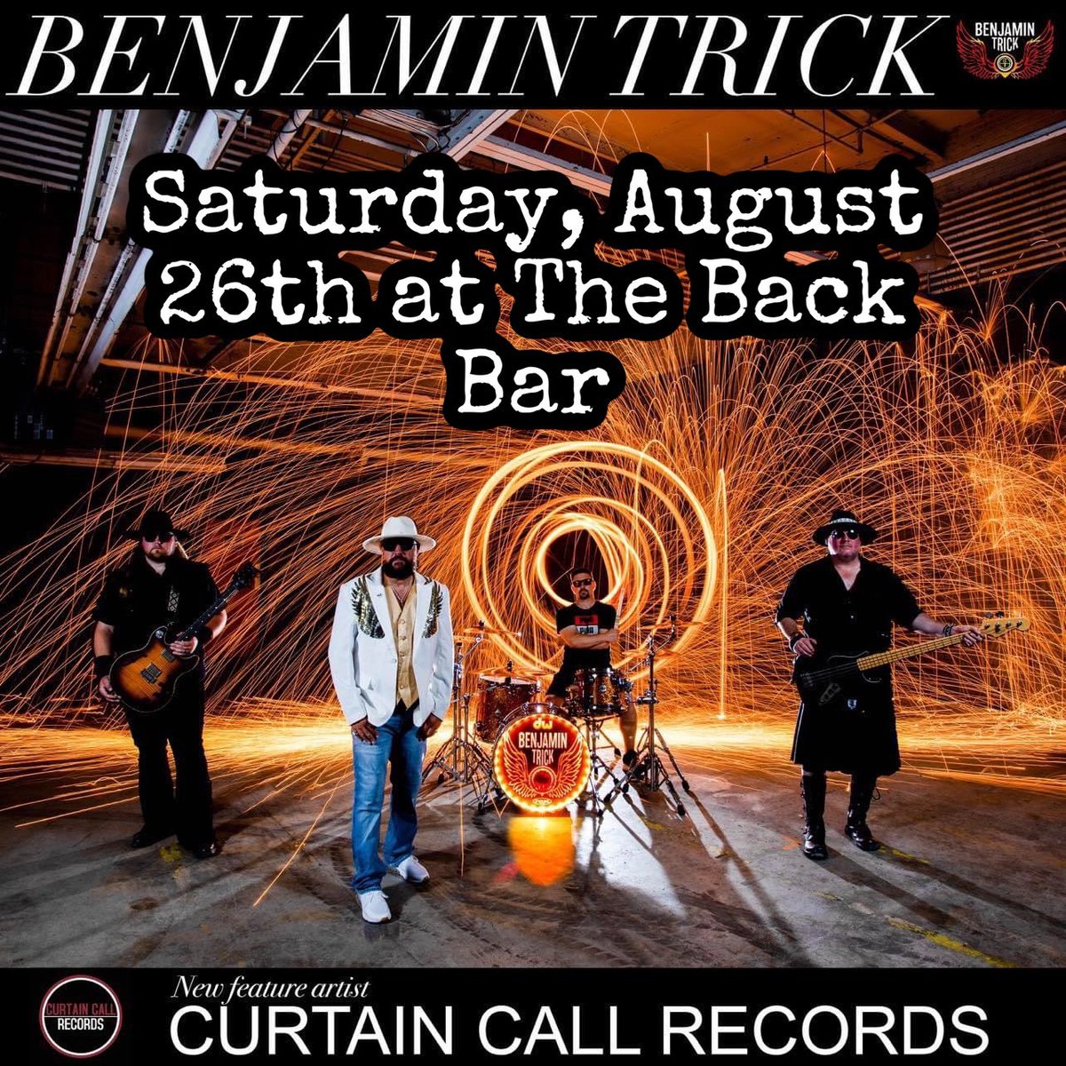 benjamintrickWI's tweet photo. One More Sleep until the Benjamin Trick road show returns to @TheBackBar in @City_Janesville! BT will be joined by fellow rockers Abaddon's End, @WhenImplied and @mile134official! 

Benjamin Trick would like to thank @MilwaukeeGC, @stringjoystaff, @curtaincallgrp, @RockRageMusic https://t.co/bUQBUymJNG