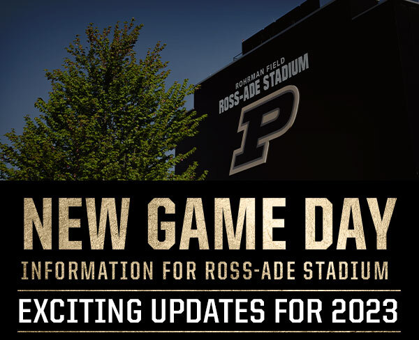 The 100th season of Ross-Ade Stadium is almost here, and so are the new changes to @BoilerFootball game days! Here's what you need to know ahead of kickoff. 👇 🔗 boile.rs/FBinfo23