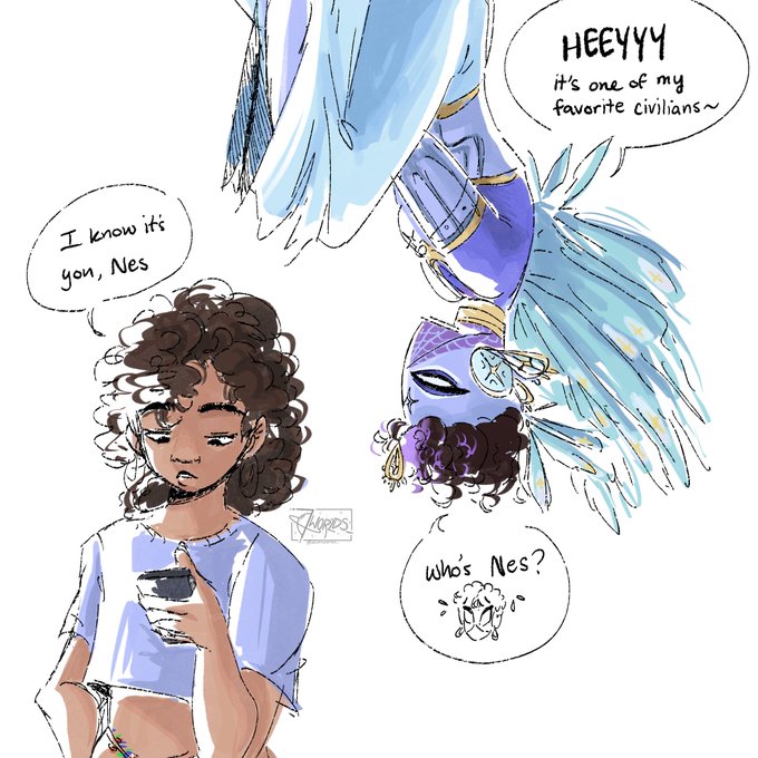 spider Sitara getting into some shenanigans (feat. disaster civilian friends) #spidersona