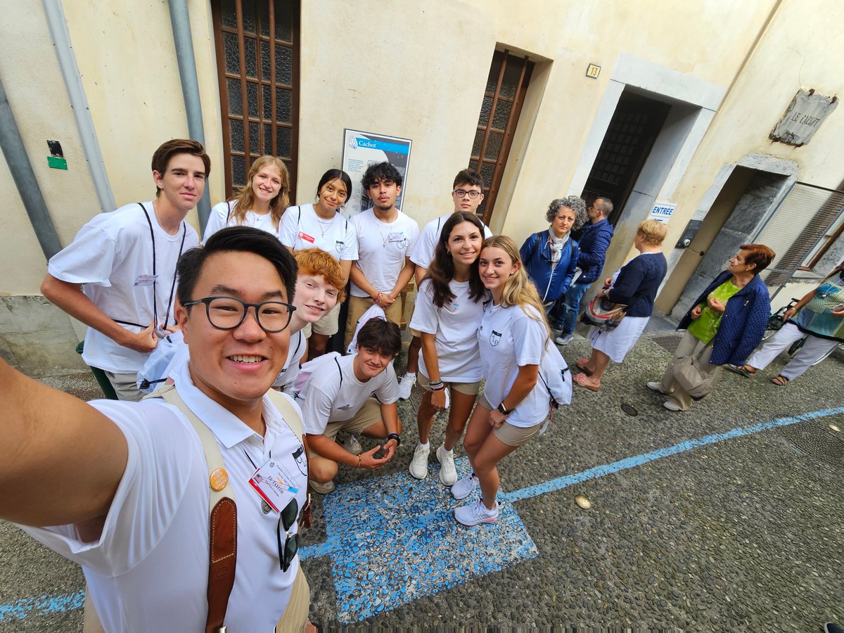 cburyNews's tweet photo. Seventeen Saints and faculty chaperones traveled to Lourdes, France, one of the most inspirational cities in the world, for Canterbury’s annual 10-day service trip. Read more about their experience here: https://t.co/stbrukIFvj #CburySaints https://t.co/CSdu3vSDHd