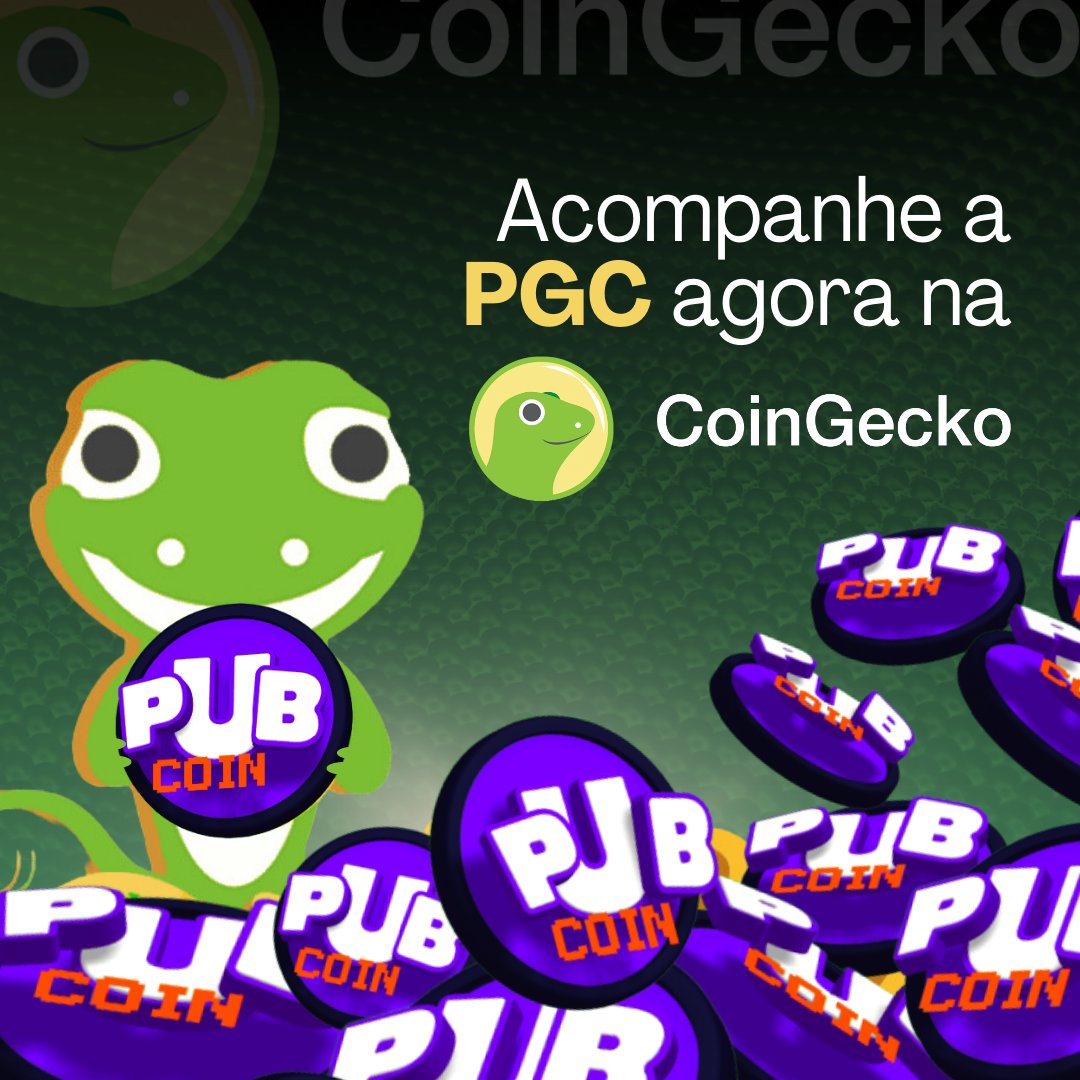 IoPubgameBr's tweet photo. 🚀🔥 PGC Listado na @coingecko ! 🦎🌟🎉

É com grande entusiasmo que anunciamos mais uma conquista incrível: a PUBGameCoin $PGC agora está listada na CoinGecko! 👏

#coingecko #pgc #pubgame #listados #crypto #nft #fy #founders #token #blockchain #novidade #notícia #web3 https://t.co/94Hw0ZxtU3