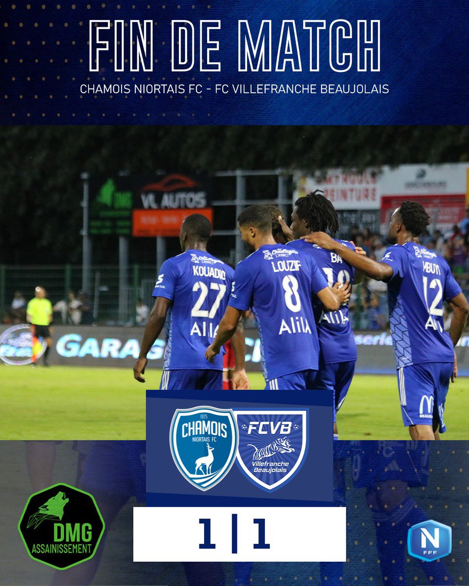 FCVB_officiel's tweet image. ⌚️ 90’ |  #CNFCFCVB [1-1]

On en reste là pour cette rencontre !
Nos tigres ramènent un point et restent invaincus dans ce début de saison 👏🏼
À noter le pénalty arrêté par Sullivan Péan en seconde période💪🏼

Prochain RDV à Chouffet vendredi prochain contre Marignane 📆

#TeamFCVB