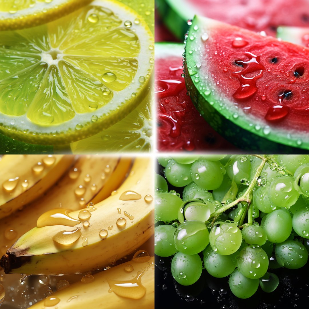 🚨 Landing closeup fruit shots #aiartcommunity 

Prompt 📑 : closeup of [Fruits/vegetables] slices with drops of water, in the style of [Color combo], bold colors, strong lines, bloomcore, ferrania p30, precise detailing, coralpunk

Inviting all🥳Follow✌️Bookmark📍
#Promptshare