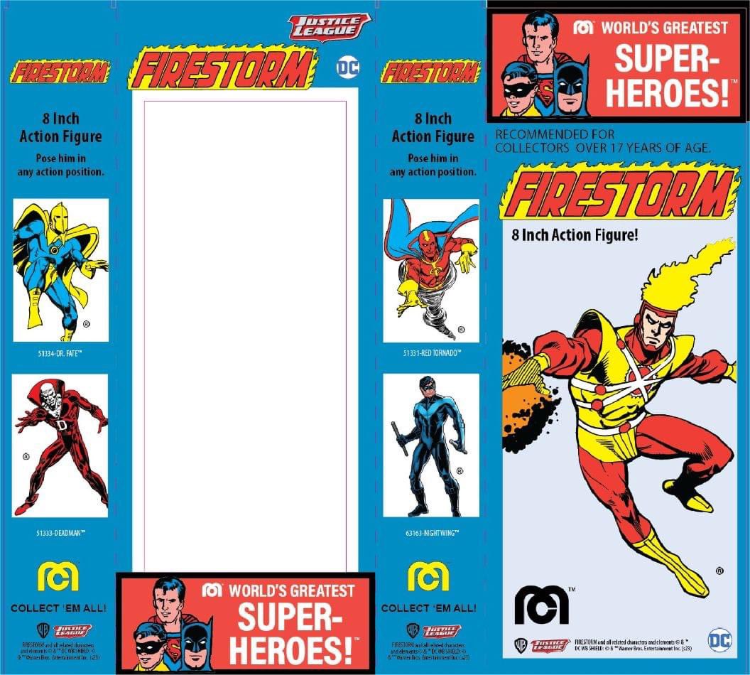 Fan favorite Firestorm is making his Mego debut! Firestorm will capture the iconic look of the original World’s Greatest Super-Hero Mego action figures. The Nuclear Man will be part of Mego Wave 18 wave and is expected to arrive 4th Qtr of this year! @MegoMuseum #mego #megocorp