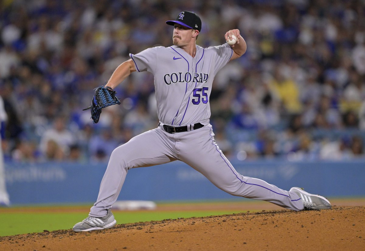 Rockies Designate Justin Bruihl, Select Evan Justice mlbtraderumors.com/2023/08/rockie…