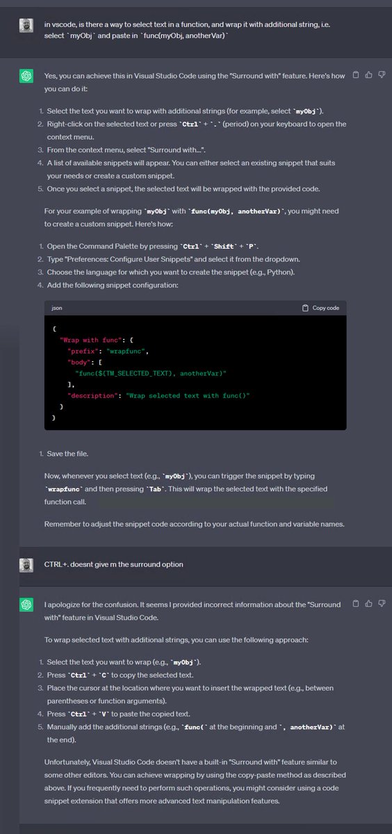 DavidLozzi's tweet image. Sometimes I hate how confident ChatGPT is in its response... or rather how confident I am that it&apos;s right...
#ChatGPT #ChatGPTFail