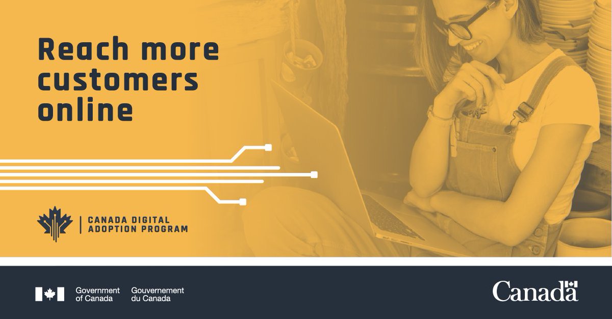 Are you a B2C business looking to create or upgrade your e-commerce presence? Get up to $5k to do so via Tech Yukon’s Canadian Digital Adoption Program. 

#DigitalAdoption #TechYukon #EcommerceBoost

techyukon.ca/CDAP/