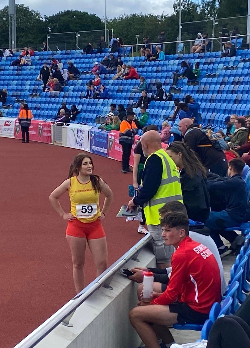 NEThrowsCrew's tweet photo. Good luck to our @GatesheadHAC Leila and Skye at the England Championships at the Alexander Stadium plus our multi athlete Rebecca. Smash it girls https://t.co/Hnqet6fWLM