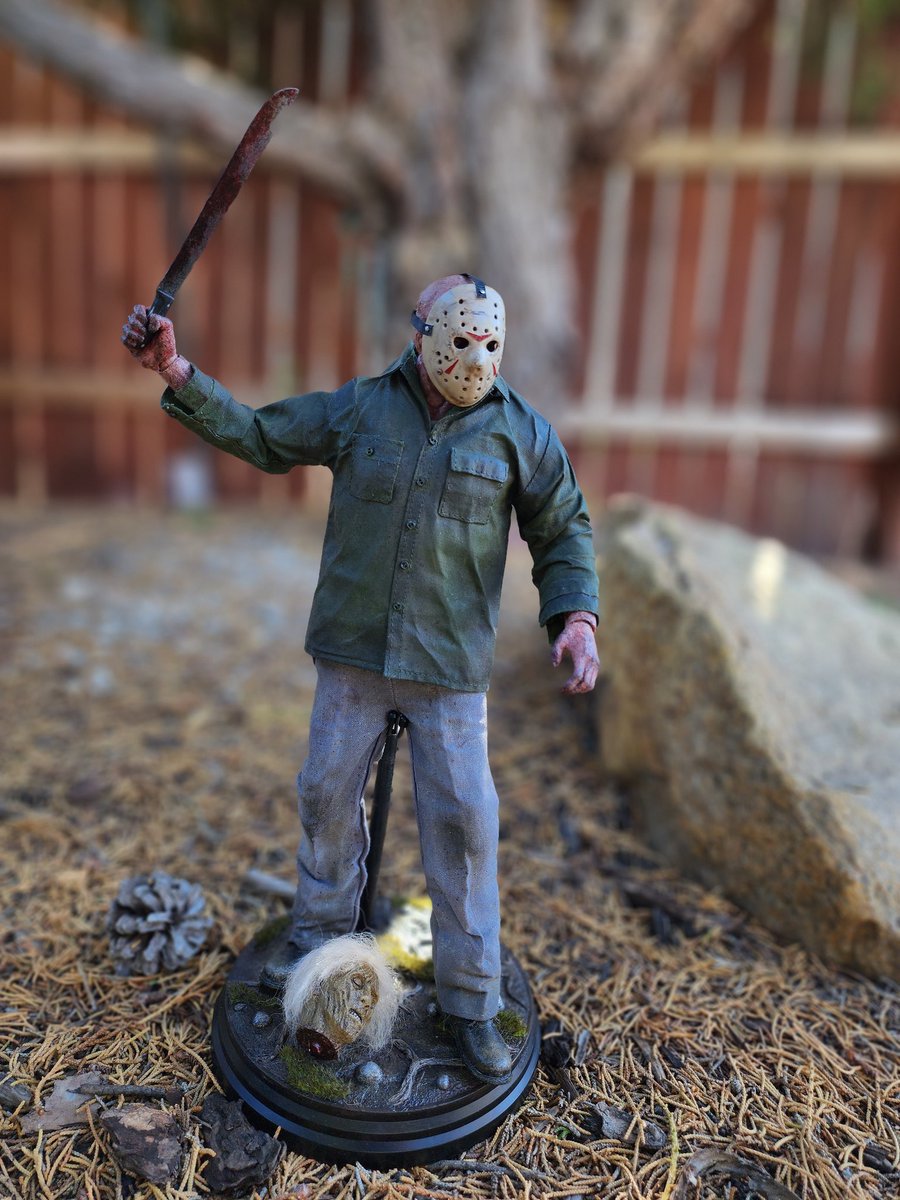 OnesCustoms's tweet photo. #fridaythe13th part 3 #Jasonvoorhees #Customfigure by me #Onescustoms thx for looking https://t.co/nv9RcWsOhe