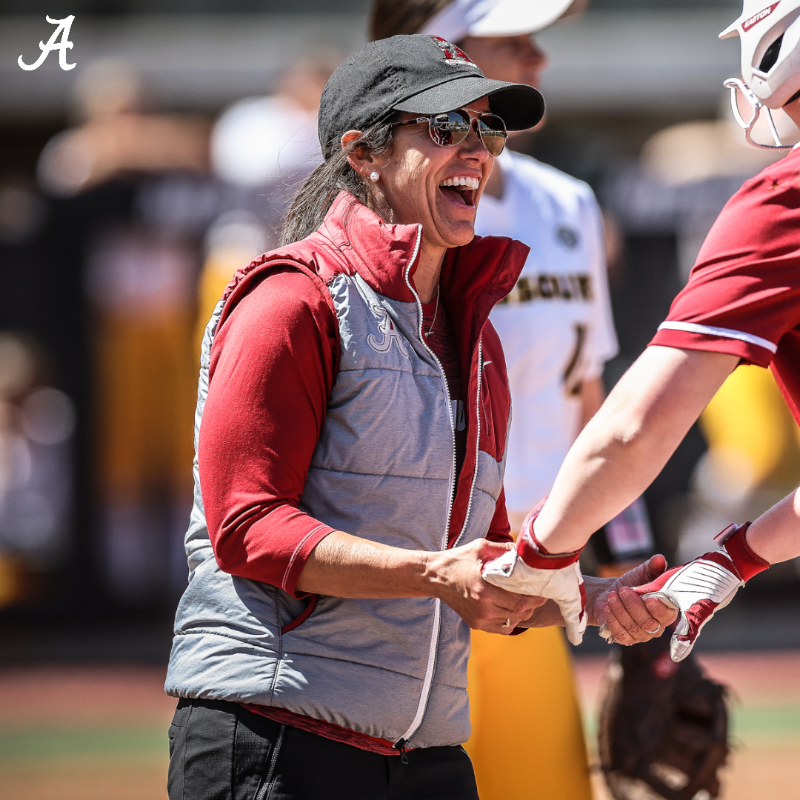 AlabamaSB's tweet photo. Thank you for everything Coach Aly and congrats on a well-earned retirement

#RollTide