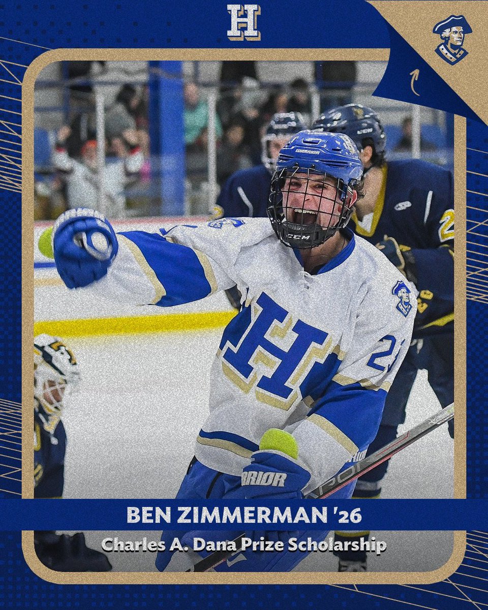 Congratulations to Ben Zimmerman ‘26 who took home the Charles A. Dana Prize Scholarship at Awards Convocation. The Dana Prize is awarded to a sophomore at the end of their first year in recognition of academic achievement, character, and leadership. #getscrolled #LetsGoBlue