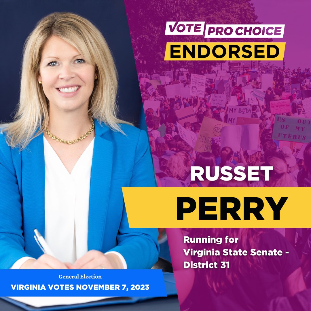 This seat will likely decide whether we in Virginia will get to keep our right to make decisions about our own bodies, which is why I’m proud to be endorsed by @VoteChoice. I will always stand firm to protect your right to choose. #prochoice #voteprochoice #reproductiverights