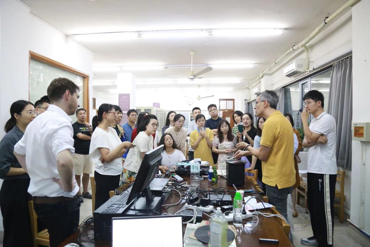 2nd Edition of IASA Preservation Training Programme ongoing at the Shanghai Conservatory of Music (SCM). Thanks to the Training and Education Committee for facilitating this, and to our fantastic resource persons- Nadja Wallaskovits, Enrico Gine, Adam Tovell and the SCM