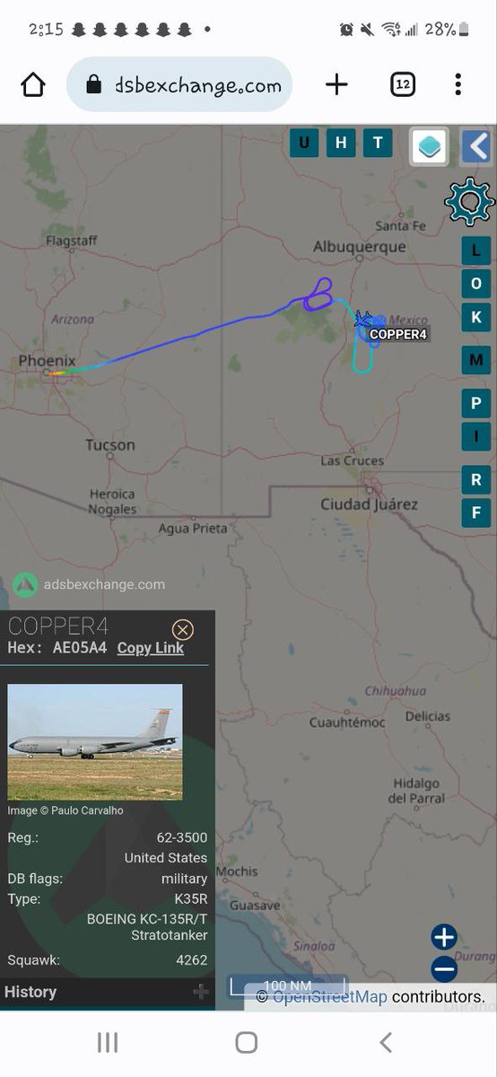 COPPER4 - Reg: 62-3500 - Phoenix Air National Guard out of Sky Harbor