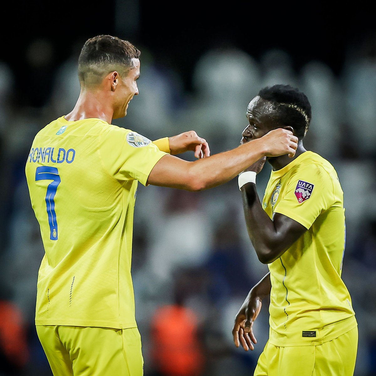 brfootball's tweet photo. 27'—Mané goal (Ronaldo assist)
38'—Ronaldo goal
55'—Ronaldo goal
81'—Mané goal 

This duo ♨️ https://t.co/iMBhEr7y5R