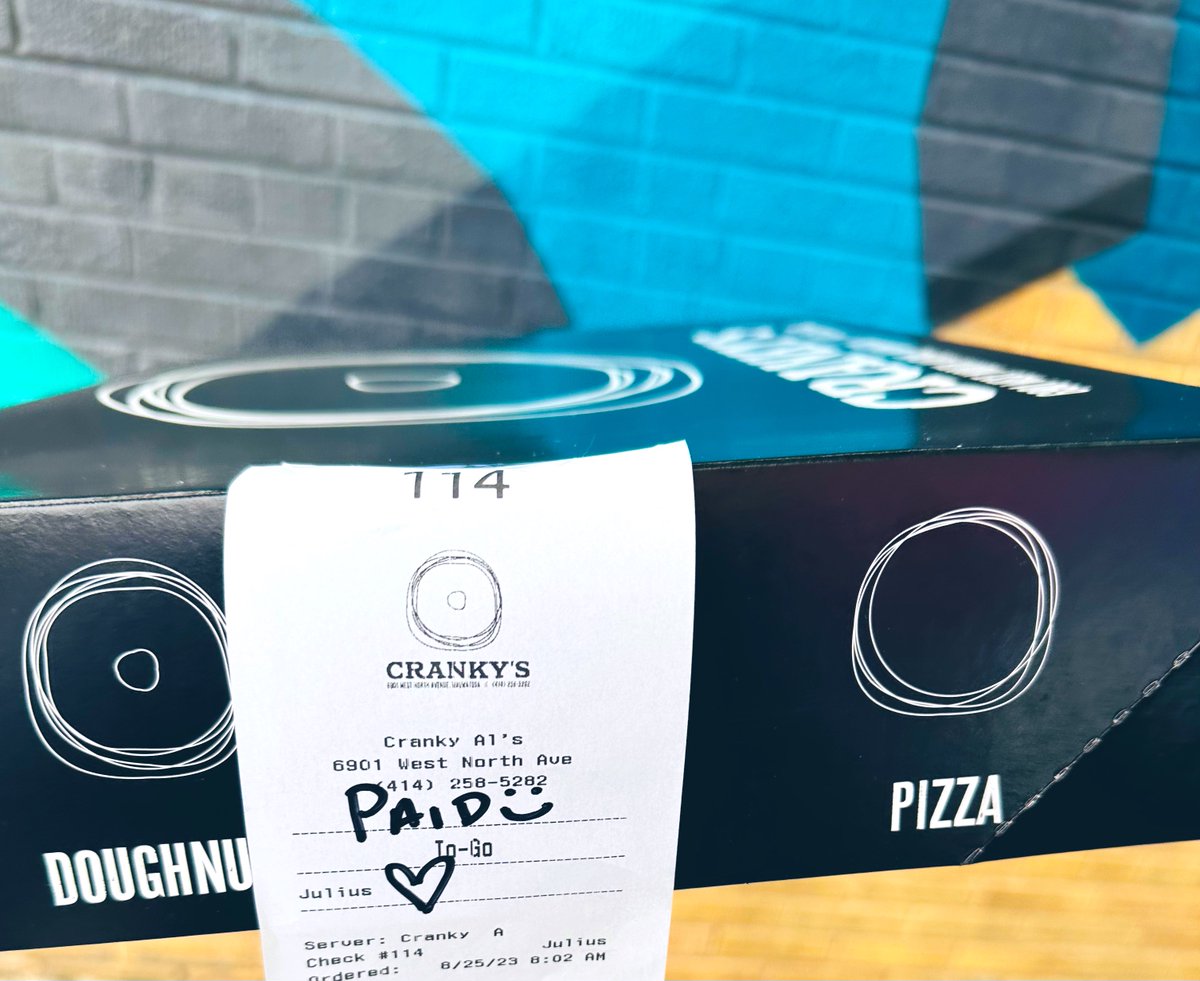 This is why I love <a href="/CrankyAls/">Cranky Al</a> donuts so much.. 🍩❤️