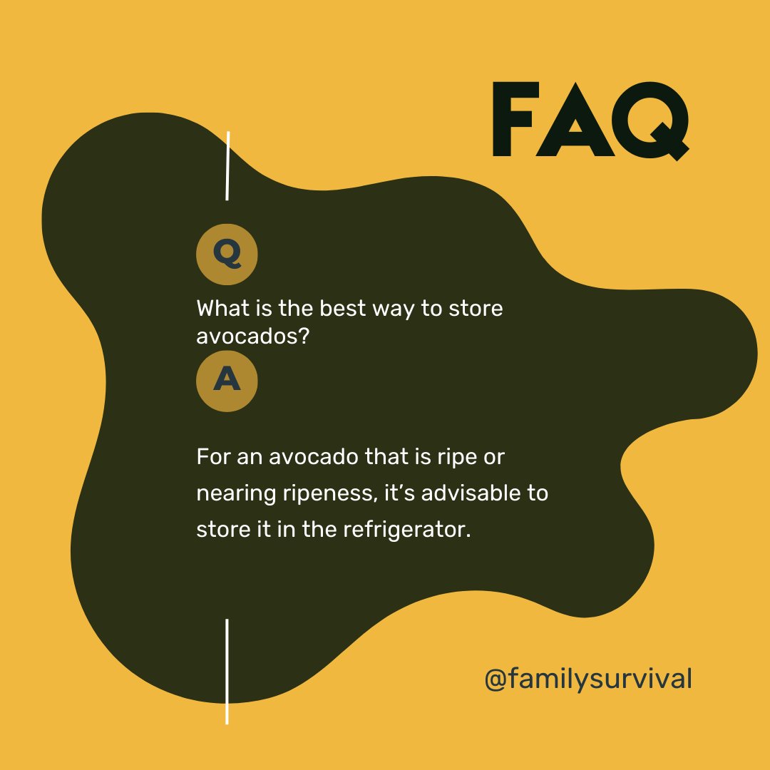 FamilySurvival_'s tweet image. What is the best way to store avocados? 🥑

familysurvival.com/should-avocado…

#FoodStorageTips #AvocadoStorage #PreppingTips #EmergencyPreparedness #FoodPreservation #SurvivalSkills #SustainableLiving #FreshProduce #KitchenHacks #avocado #avocadolove