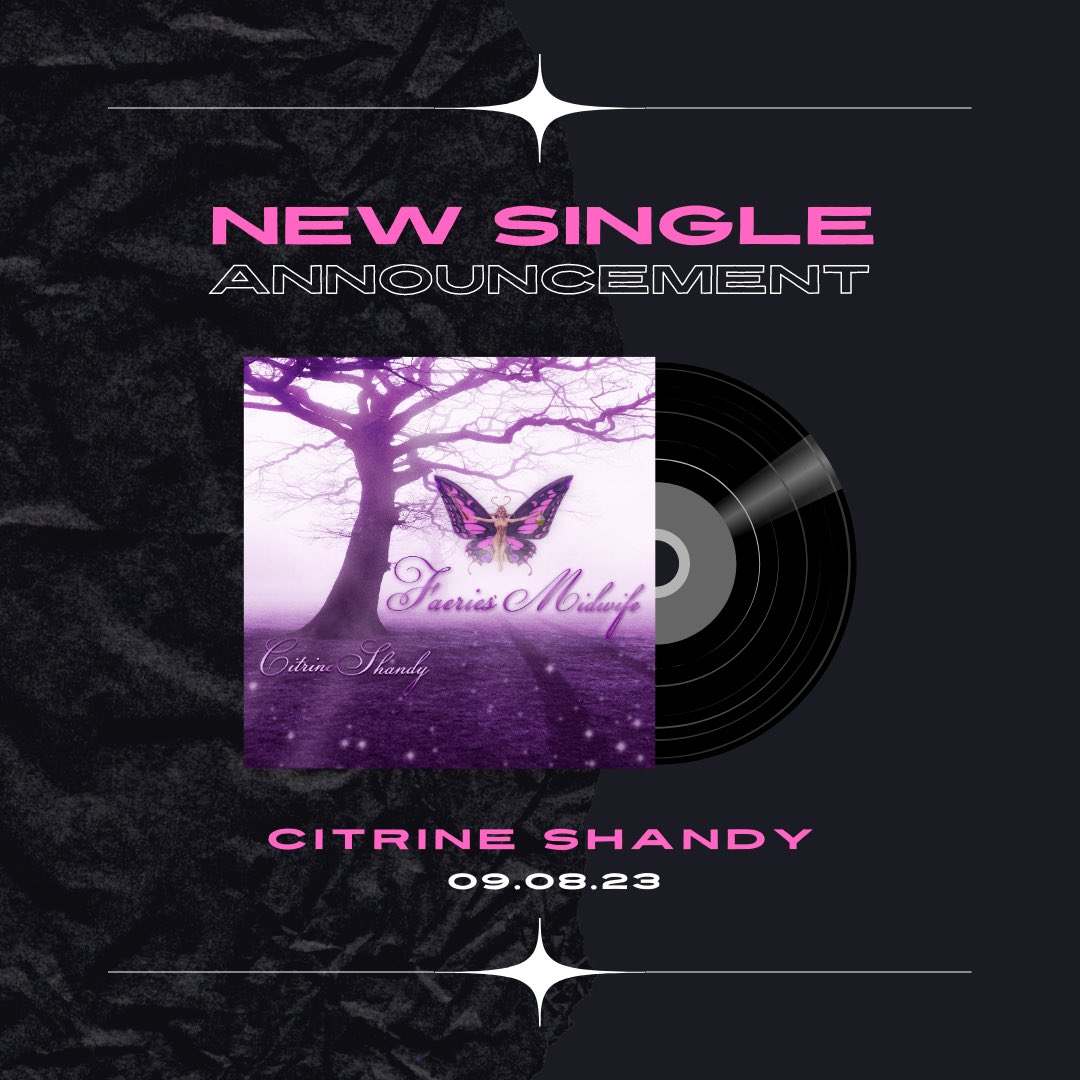 NEW MUSIC ANNOUNCEMENT 🔔 our second single “Faeries’ Midwife” will be dropping in 2 weeks! Pre-save it on Spotify via this link: distrokid.com/hyperfollow/ci…