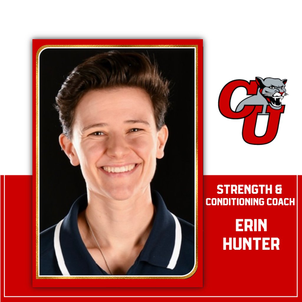 Erin Hunter Named Strength and Conditioning Coach

Welcome aboard Erin!!

📰 bit.ly/3QRQwI7

#RollCougs