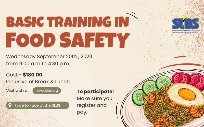 SLBStandards's tweet photo. Basic Training in Food Safety https://t.co/OjkSzs5VRv https://t.co/P526q55VIc