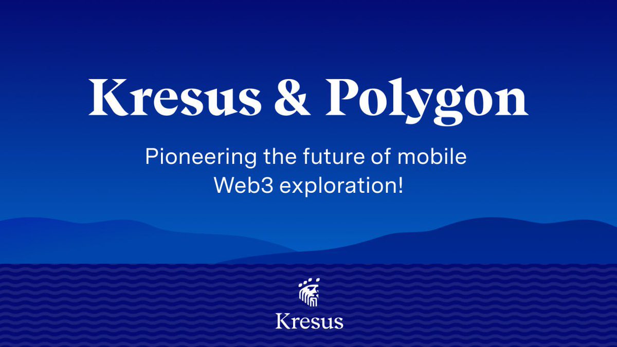 🚀 Kresus &amp; Polygon: Pioneering the Future of Mobile Web3 Exploration!

The Kresus Marketplace is officially live! 

But let's dive a little bit deeper.

Why did we choose <a href="/0xPolygon/">Polygon | POL</a>?🟣

And how are we innovating the #Web3 mobile space with the marketplace?📱

🧵1/6