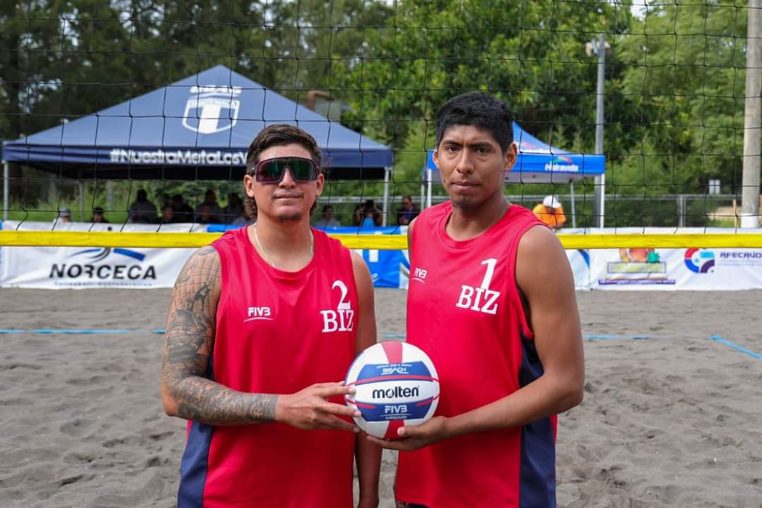 belizeolympic's tweet photo. 🏐🌊Our Beach Volleyball warriors gave it their all today, participating in two intense matches against Guatemala and Nicaragua. While the results didn't turn in our favor, we're incredibly proud of how well they represented the jewel of Belize 🇧🇿 #teambelize 📸: @Afecavol https://t.co/F7mUMefq58