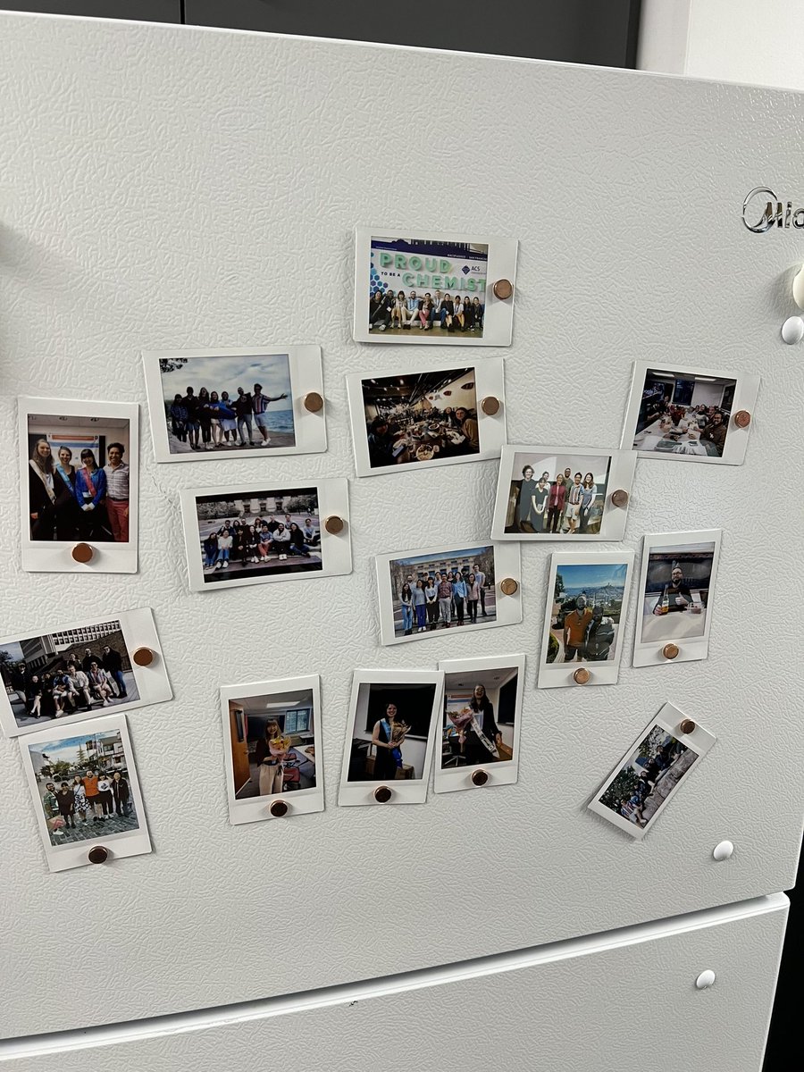 Lab Fridge updated with ACS Fall 2023 👀 @MalapitLab