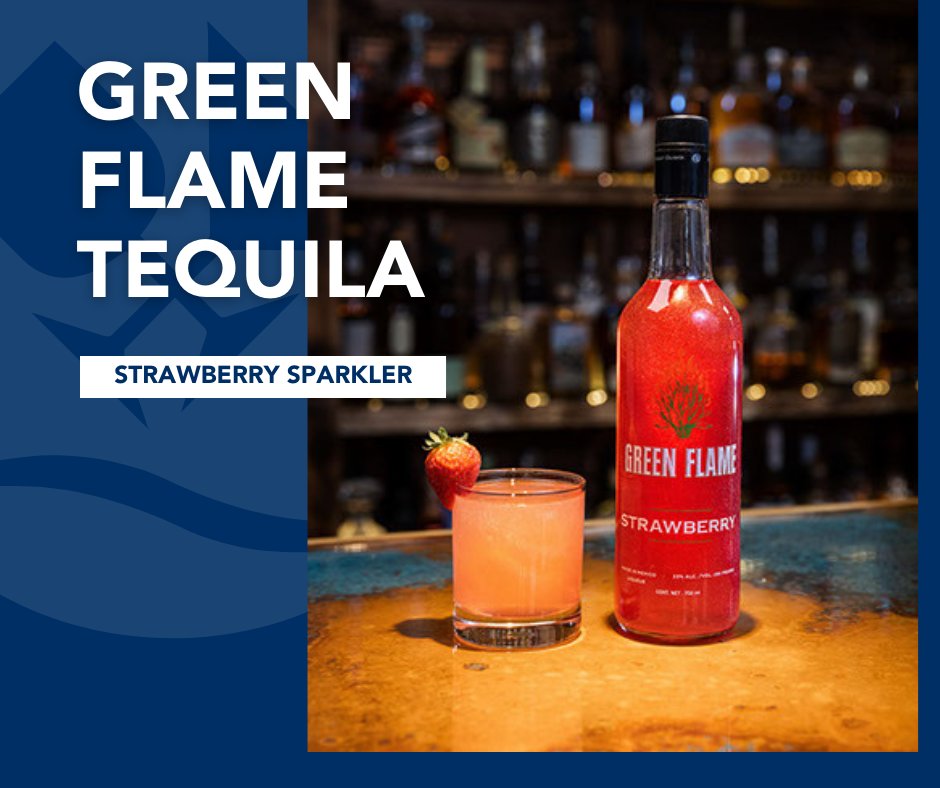 Indulge in the luscious flavors of the Strawberry Sparkler, a delightful fusion of 3 oz. Green <a href="/FlameTequila/">Green Flame Tequila</a> Strawberry Tequila (33% ABV) and 3 oz. lemonade. It's the perfect blend of Detroit and Mexico in each sparkling sip! 🎇🍓

#lemonadecocktails #lemonadecocktail #strawb ...