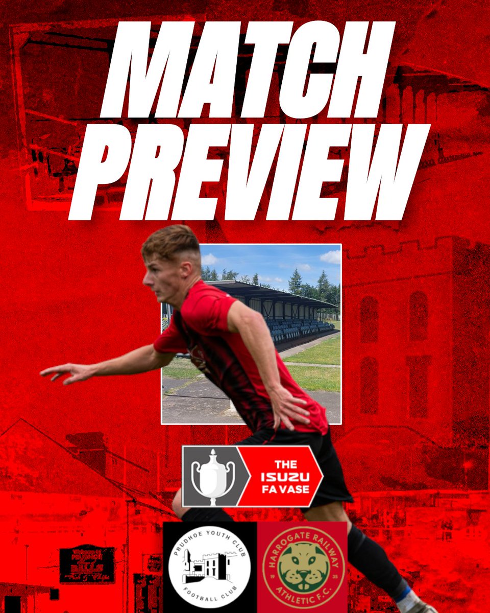 MATCH PREVIEW 
The Seniors enter the FA Vase tomorrow, so let's see what lies ahead for them tomorrow...
#YC ♥️🖤
