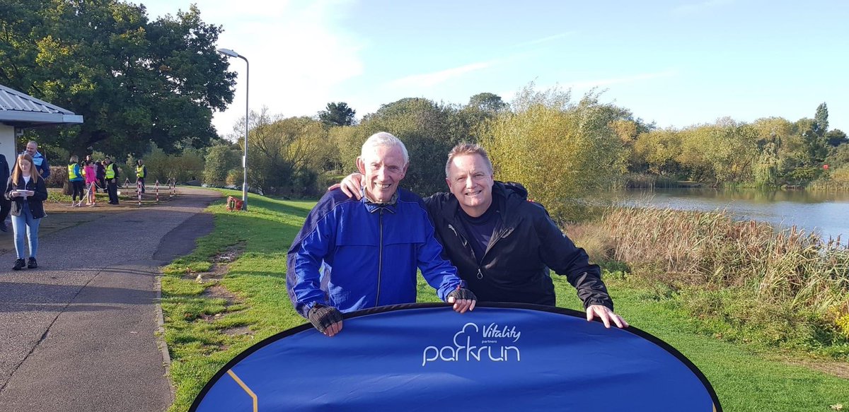 Tomorrows parkrun is dedicated to Tom Murphy who passed away last month
Basildon parkrun meant a lot to him and his son Eddie who will say a few words before the briefing 🧡